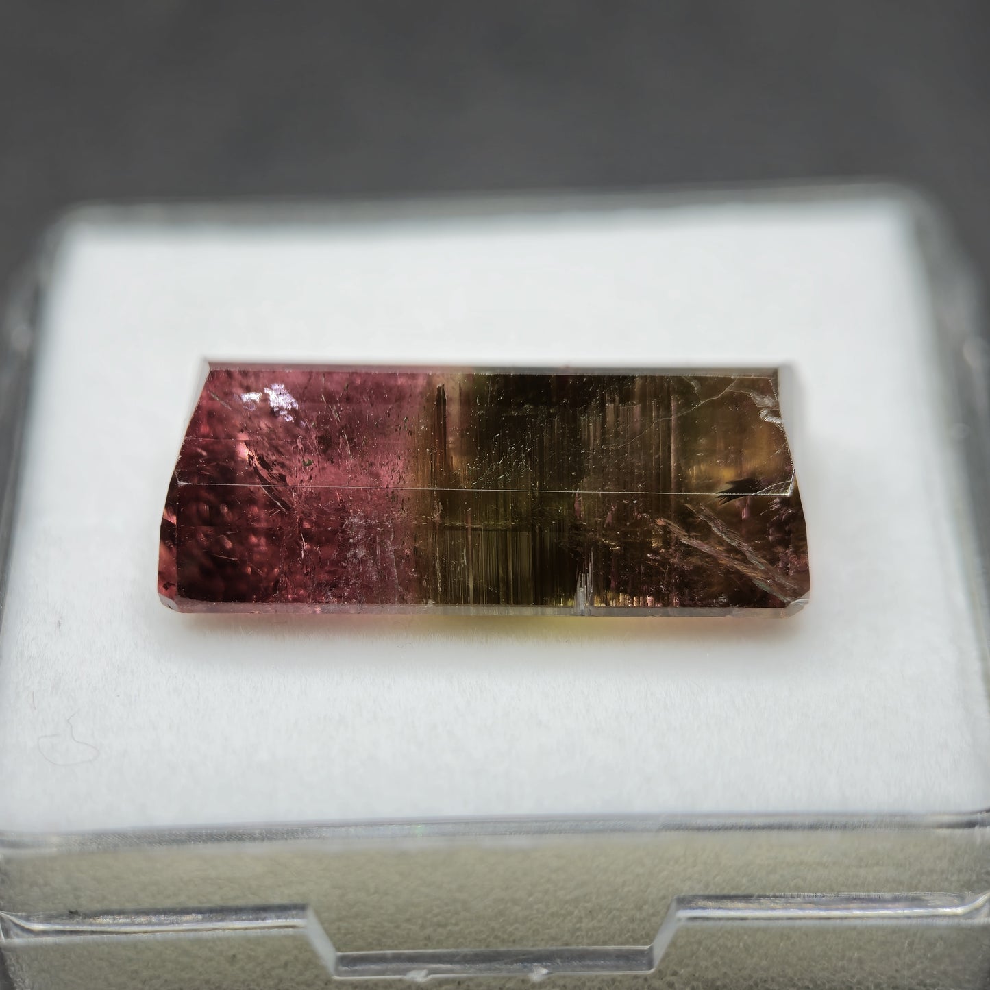 Natural 27.11ct Untreated Bi-Colour Tourmaline